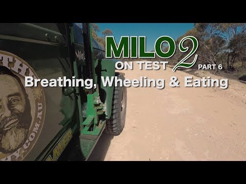Milo 2 On Test Part 6 - Breathing, Wheeling & Eating - Built Not Bought - 40 Series - Roothy