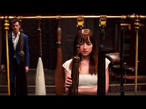 Anastasia discovers Christian Grey's playroom  | Fifty Shades of Grey | CLIP