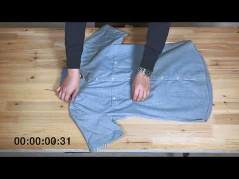 정리정돈 꿀팁 영상! 티셔츠 접는 방법 | 김타쿠닷컴