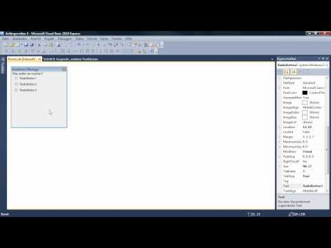 Visual Basic 2010 Tutorial - Shutdown Manager (Anfängervideo 4)