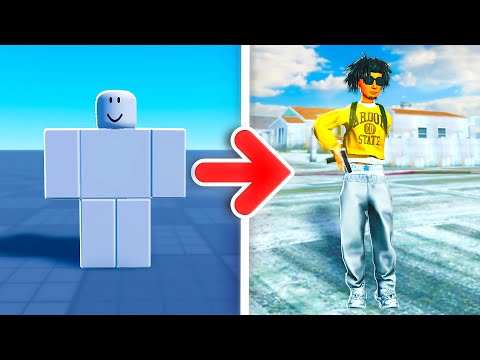 I Made My Own ROBLOX GTA RP Hood Game