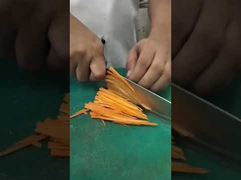 Carrot Cutting Skill..... #youtubeshort  #short