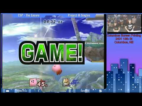 CSP The Encore! - Bobby Frizz (Fox) vs Satisfyler (Kirby, Bowser) - Winner's Semis - Project M
