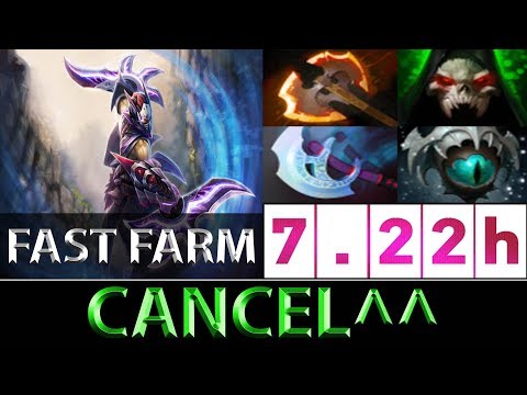 canceL^^ [Anti-Mage] Fast Farm 816 GPM EU Ranked ► Dota 2 7.22h