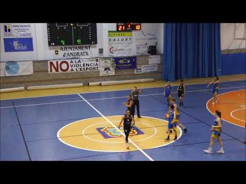 9 partido, Liga Balear  Fem, 2-FASE - CB Andratx  Edbaser 98 -  BSA Pizzeria Plaza 42,  16-4-2019