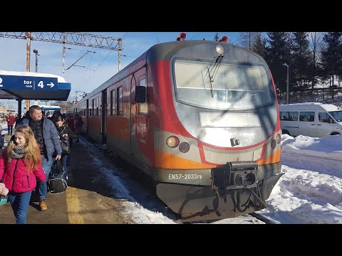 [🇵🇱PL] EN57-2033 z R 30505/4 "KASPROWY" (Kraków Płaszów - Zakopane)