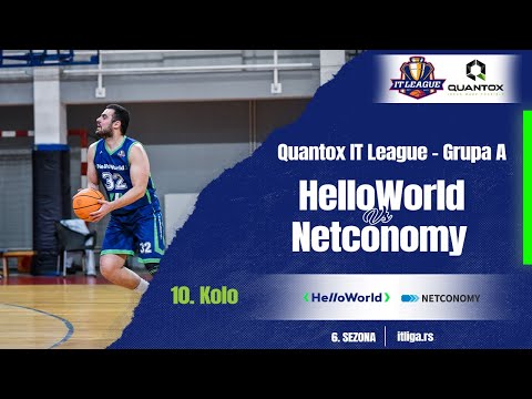 25.02.2023 QUANTOX IT LIGA Grupa A 16:15 HELLOWORLD - NETCONOMY