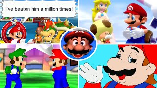 The Rare Times Mario Spoke in Full Sentences Instead of Wahoos