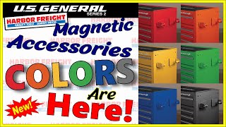 NEW COLORS! US General Magnetic Accessories at Harbor Freight