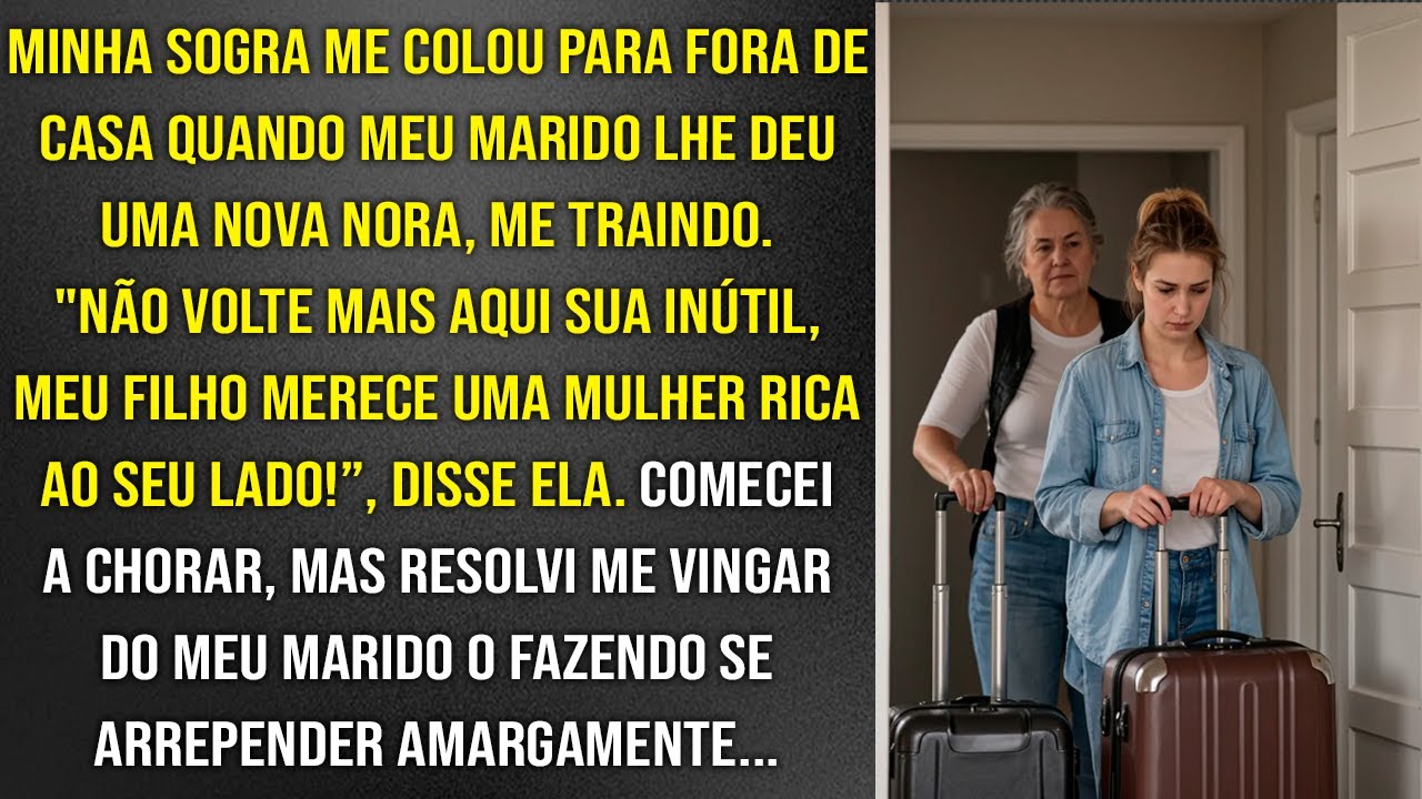 Minha sogra me expulsou para ficar com a nova esposa rica do meu marido: "Ele merece alguém melhor"