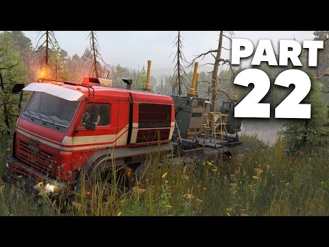 SNOWRUNNER Gameplay Walkthrough Part 22 - I’M DIGGING (GEOLOGICAL EXPLORATION)