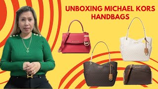 UNBOXING MICHAEL KORS HANDBAGS