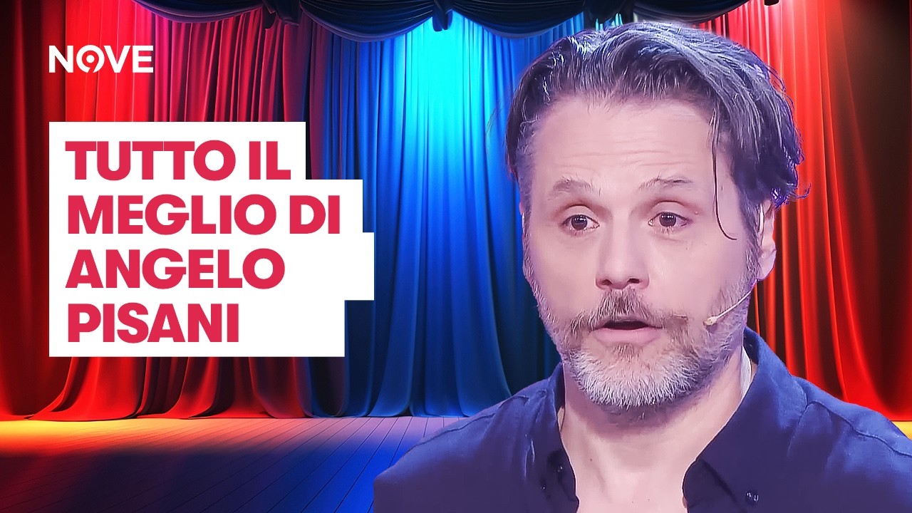 Tutto il meglio di ANGELO PISANI 😂 | 100% NOVE