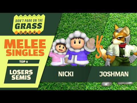 Nicki (Ice Climbers) vs Joshman (Fox) - DPG 2024 - Melee Singles: Losers Semi-Finals (Top 8)