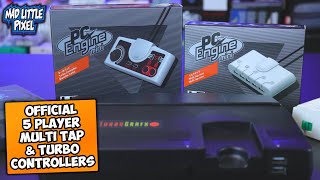 Must Have TurboGrafx-16 Mini Accessories? Official Multi Tap Mini & Turbo Controllers Test!