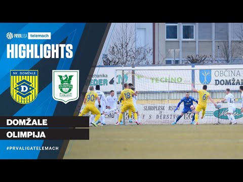 Domžale 2-0 Olimpija | 19. krog 2021/22 #PrvaLigaTelemach