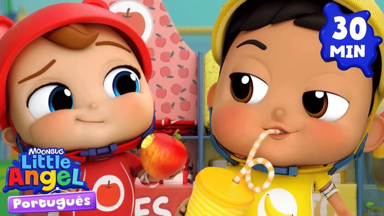 Competição amigável 😎 Little Angel Brasil | Músicas Infantis em Português