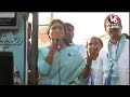 LIVE : YS Sharmila Mata Muchata | Wardhannapet , Warangal | V6 News - Video