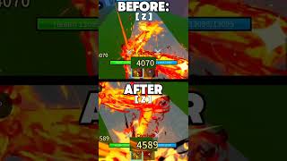 DragonHeart [ Normal VS Burn Blessing ] Showcase🔥   #roblox #bloxfruits