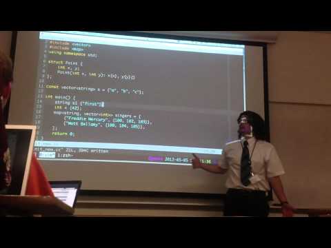 UTOSC 2012 - C++ 2011 - Grandpa, I Don't Want None of Your C++!! - Stephen McQuay