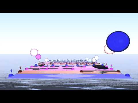 "Rhythmicon" playing Subharmonics 1 2 3 4 5 6 10 12 (minor sounding) with Bounce Metronome