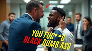 Racist Boss Publicly Humiliates Black Employee, Learns a Shocking Truth