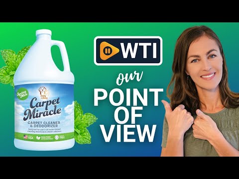 Carpet Miracle - Carpet Cleaner Shampoo Solution for Machine Use - WTI product video review