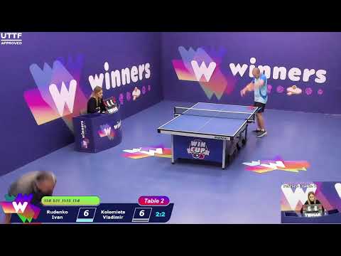WINners CUP table 2  26.11 Rudenko Ivan - Kolomiets Vladimir  15:30