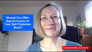 Should You Offer Signed Copies of Your Self Published Book? | The Heidi Thorne Show | Episode 170