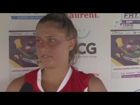Interviu Andreea Prisacariu - European Summer Cup 2016
