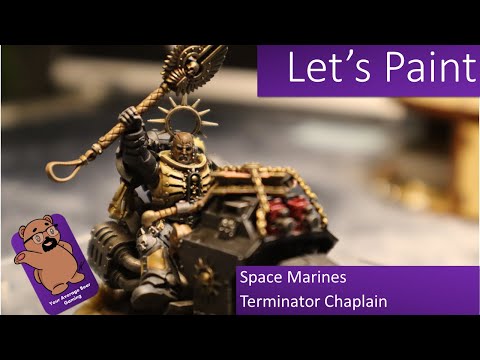 Let's Paint Primaris Chaplain on Bike