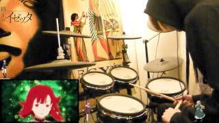 終末のイゼッタ - Izetta - The Last Witch - OP 「cross the line」 - Drum Cover - 叩いてみた