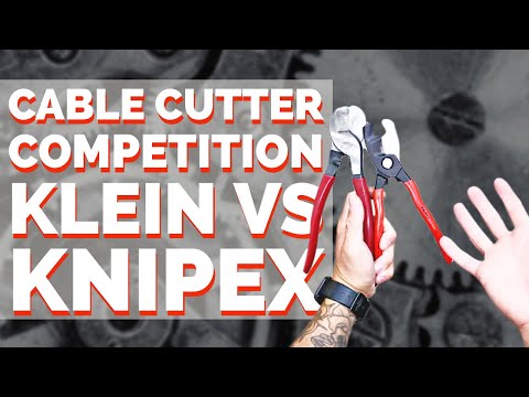 Klein vs Knipex / CABLE CUTTER COMPETITION // Aluminum and Copper Cable Tested