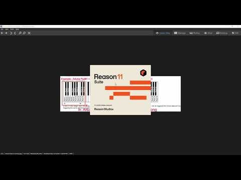 Arturia Keylab61 MKII Keypad MIDI Mapping to Reason [Version 11]