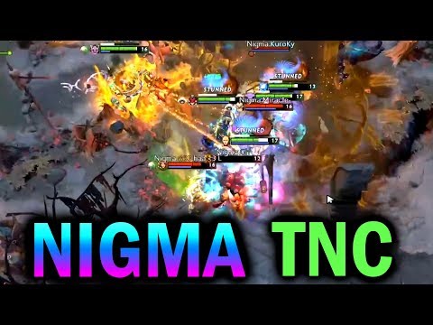 NIGMA vs TNC — Leipzig Major First Game Dota2