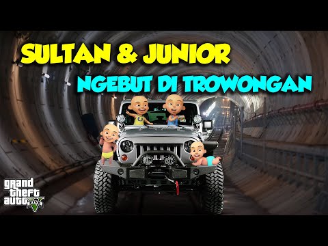 OFF ROAD di TROWONGAN SERAM, Sultan Upin Ipin JUNIOR SENANG - GTA V Upin Ipin Episode Terbaru 611