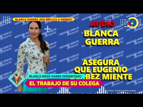 ¿Mentiroso? Blanca Guerra responde fuerte y directo a Eugenio Derbez | De Primera Mano