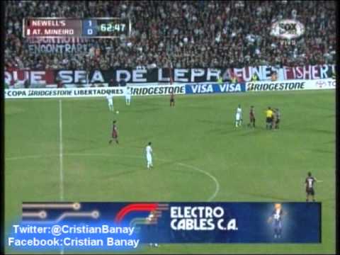 Newell's 2 Atletico Mineiro 0 (Relato Hector Cainelli) Copa Libertadores 2013 (3/7/2013)