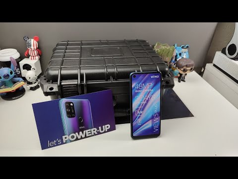 Wiko view 5 plus déballage et prise en main avant TEST