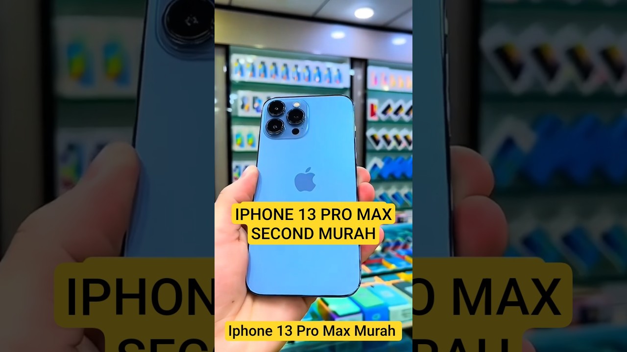 MURAH 2025 IPHONE 13 PRO MAX 128GB 256GB SECOND BEKAS BERGARANSI HP APPLE MURAH TERBAIK