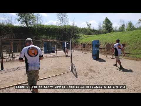 2021 USPSA Area 6 Championship-2nd Place Carry Optics-CZ Shadow 2-Cajun Gun Works-Trijicon SRO