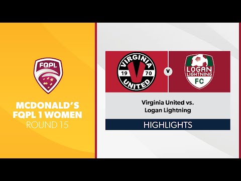 McDonald's FQPL 1 Women R15 - Virginia United vs. Logan Lightning Highlights
