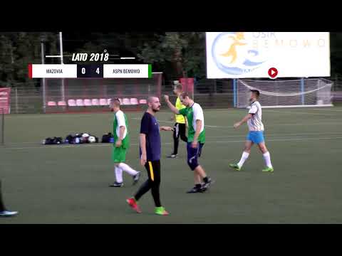 LIGA BEMOWSKA / LATO 2018 / KOLEJKA 8. / MAZOVIA - ASPN BEMOWO