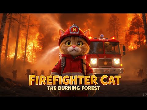 Firefighter Cat: The Mystery of the Burning Forest