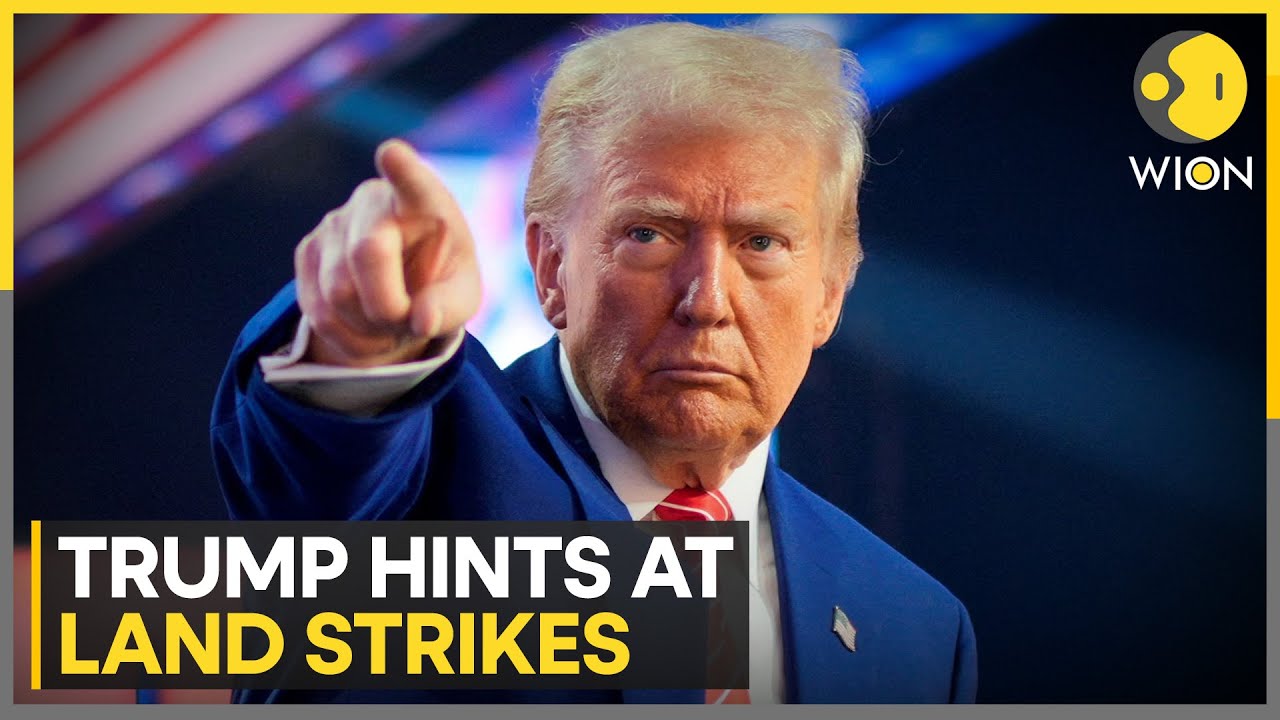 U.S.-Venezuela: Trump: Land Strikes Targeting Drug Smugglers Start Soon | WION