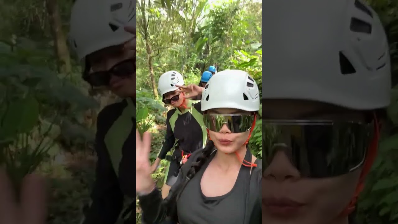 Mini Canyoneering video — backflips and rappelling at Gitgit Waterfall, Bali