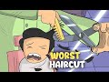 Worst Hair Cut Of My Life - Hardtoonz | Hindi Storytime Animation
