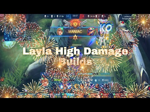 Layla Physical Pen Builds High Damage Gameplay