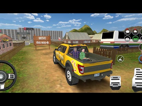 🚘Rescue Mission using a Ford Raptor in 4x4 Jeep Driving Offroad Games✅️ First Gameplay 