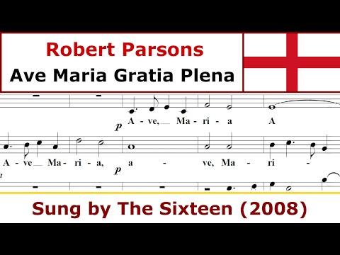Robert Parsons - Ave Maria (The Sixteen)